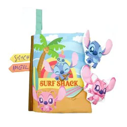 Disney Baby Stitch Deluxe Soft Book with Removable Plush Toys