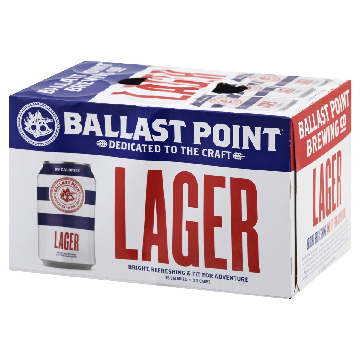 slide 9 of 10, Ballast Point Lager Beer 6Pk, 72 fl oz