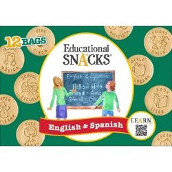 Educational Snacks English & Spanish 12oz 12ct