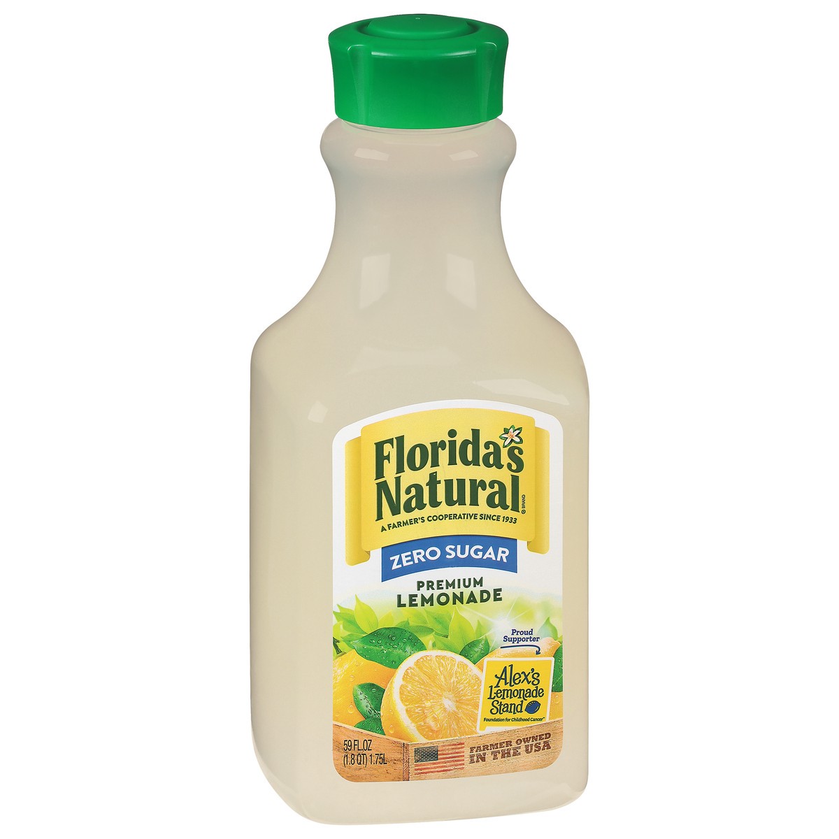 slide 7 of 9, Florida's Natural Zero Sugar Premium Lemonade 59 fl oz, 59 fl oz