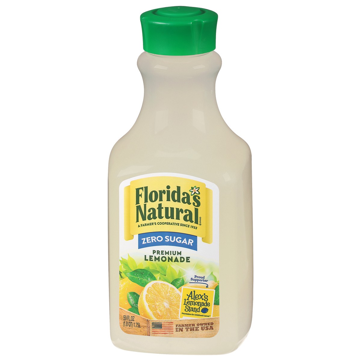 slide 8 of 9, Florida's Natural Zero Sugar Premium Lemonade 59 fl oz, 59 fl oz