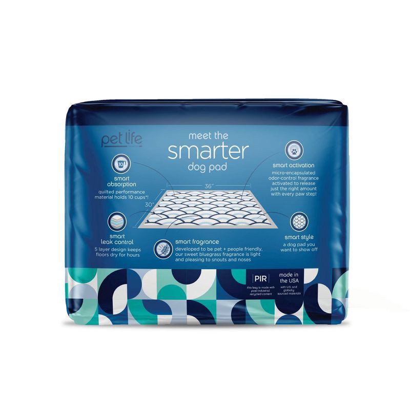 slide 2 of 6, Pet Life Unlimited Puppy Smart Prints Training Dog Pads - XXL - 30ct, 30 ct