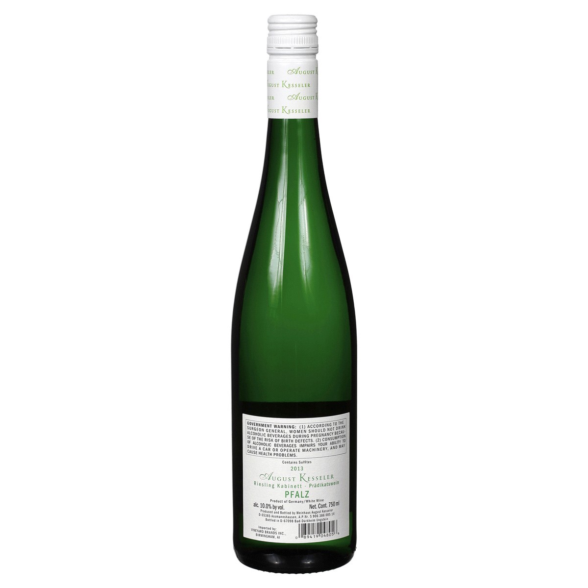 slide 2 of 2, August Kesseler Riesling Kabinett, 750 ml