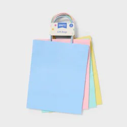 4pk Small Gift Bags Colorful - Spritz™
