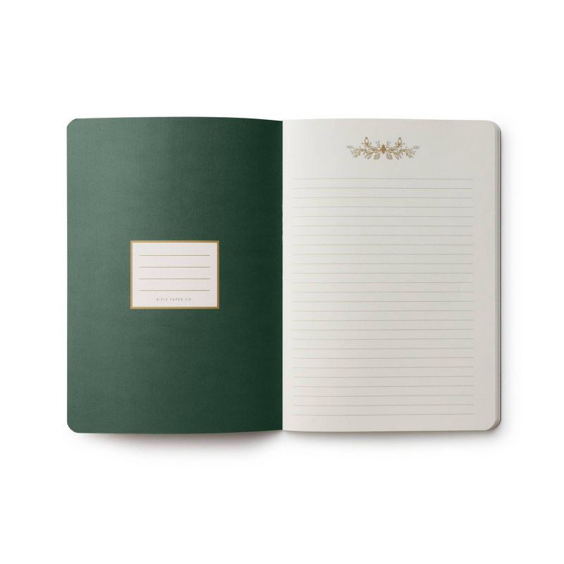 slide 4 of 4, Rifle Paper Co. Garden Party Stitched Notebook: Lined Paper, Soft Cover, 6x8.5 Inches, 64 Pages, Multicolored, 1 ct