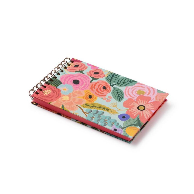 slide 4 of 5, Rifle Paper Co. Garden Party Spiral Notepad: 6x9" Ruled, 100 Pages, Hard Cover, Multicolored, College Rule, Adult and Teen, 1 ct