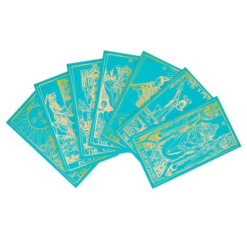 slide 7 of 10, Tarot Card Game: Eccolo Deluxe Set for Adults, Creative Play, 78 Cards, 2+ Players, Ages 12+, 1 ct