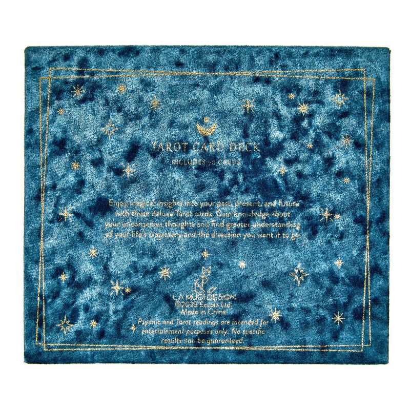 slide 10 of 10, Tarot Card Game: Eccolo Deluxe Set for Adults, Creative Play, 78 Cards, 2+ Players, Ages 12+, 1 ct