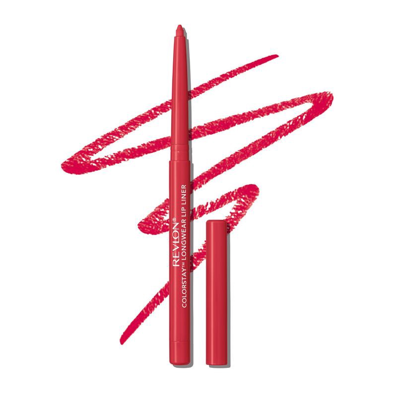 slide 1 of 7, Revlon ColorStay Lip Liner with Built in Sharpener - 675 Red - 0.01oz, 0.01 oz