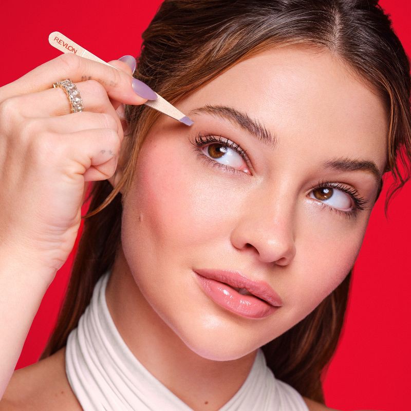 slide 13 of 13, Revlon Designer Series Slant Tweezer, 1 ct