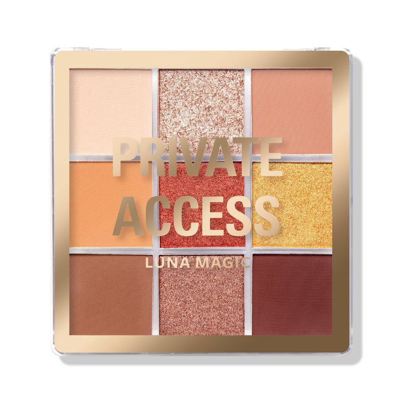 slide 1 of 3, LUNA MAGIC Eyeshadow Palette - Private Access - 0.79oz, 0.79 oz