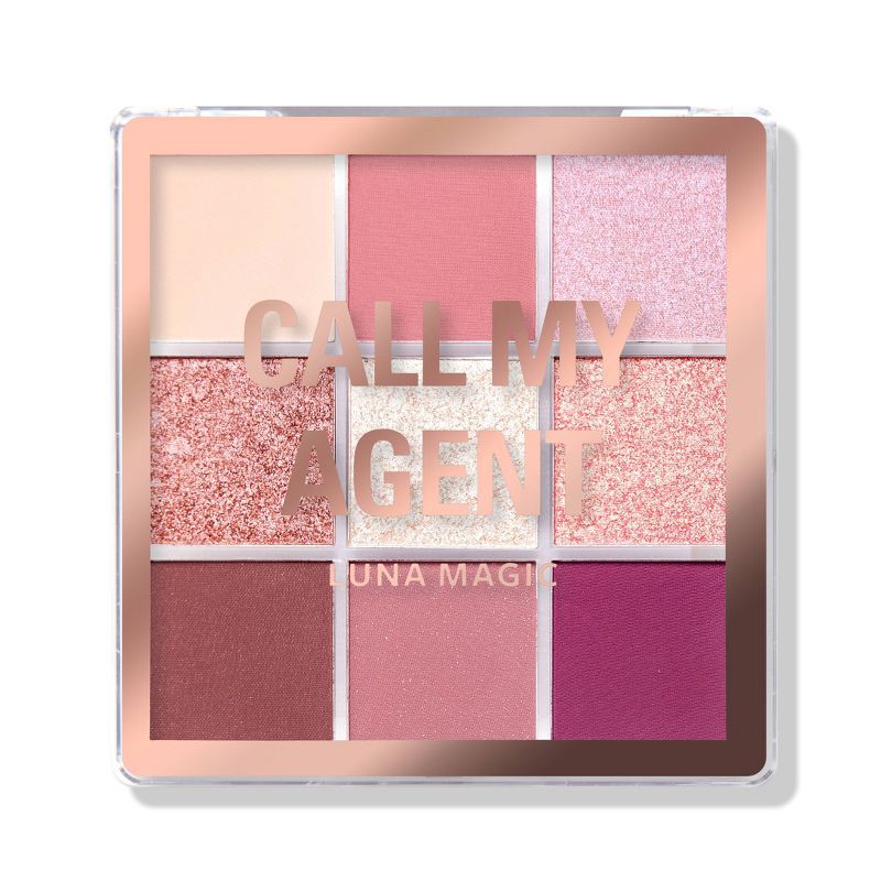 slide 1 of 3, LUNA MAGIC Eyeshadow Palette - Call My Agent - 0.79oz, 0.79 oz