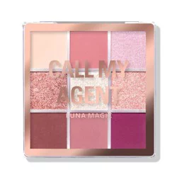 LUNA MAGIC Eyeshadow Palette - Call My Agent - 0.79oz: Pressed Powder, Defining, Eye Lid, Palette