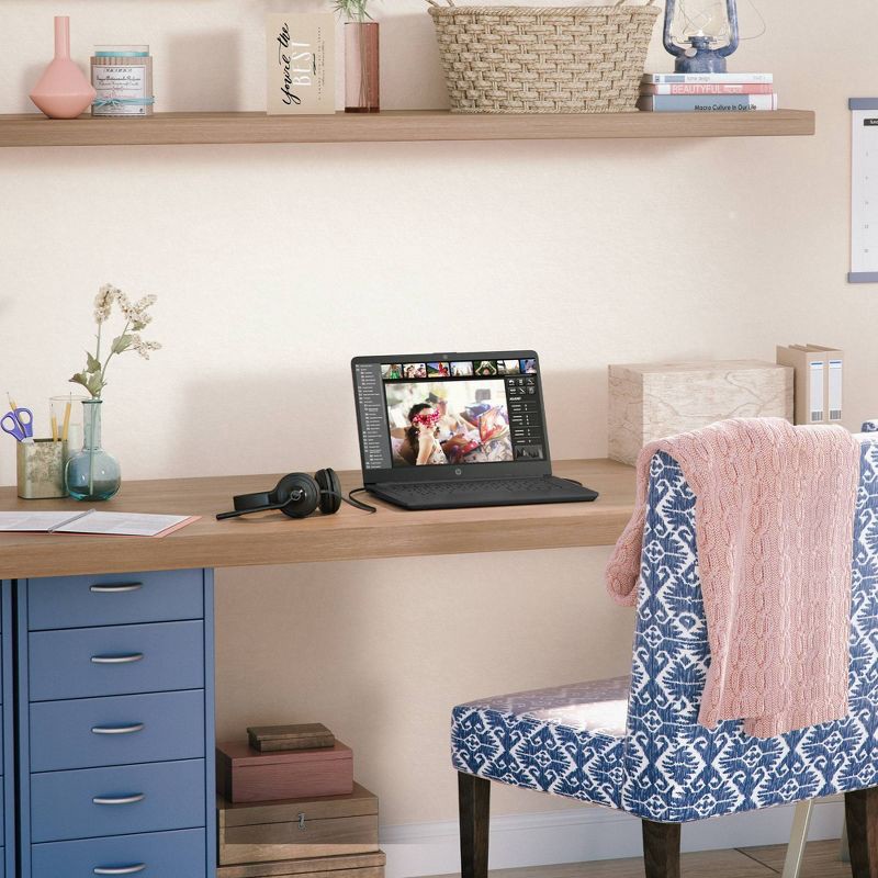 slide 7 of 14, HP Inc. HP 14" Touchscreen Laptop - Intel Celeron - 4GB RAM - 64GB eMMC Storage - Windows 11 - Black (14-dq0706tg), 1 ct