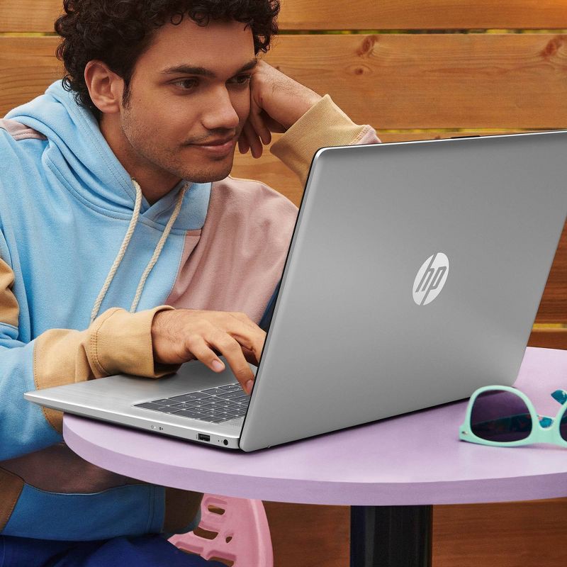 slide 11 of 15, HP Inc. HP 17.3" HD+ Touchscreen Laptop - Intel Pentium - 4GB RAM - 128GB SSD Storage - Silver (17-cn0001tg), 1 ct