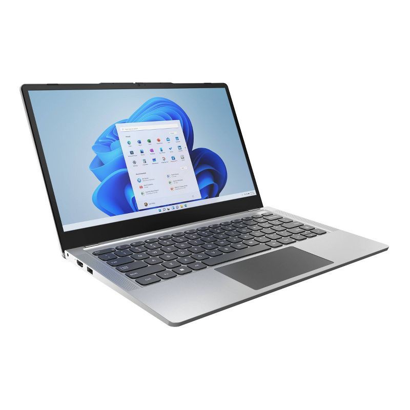 slide 2 of 7, Gateway 14.1" Laptop - Intel Celeron - 4GB RAM - 128GB Storage - Silver (GWNC214H34-SL), 1 ct