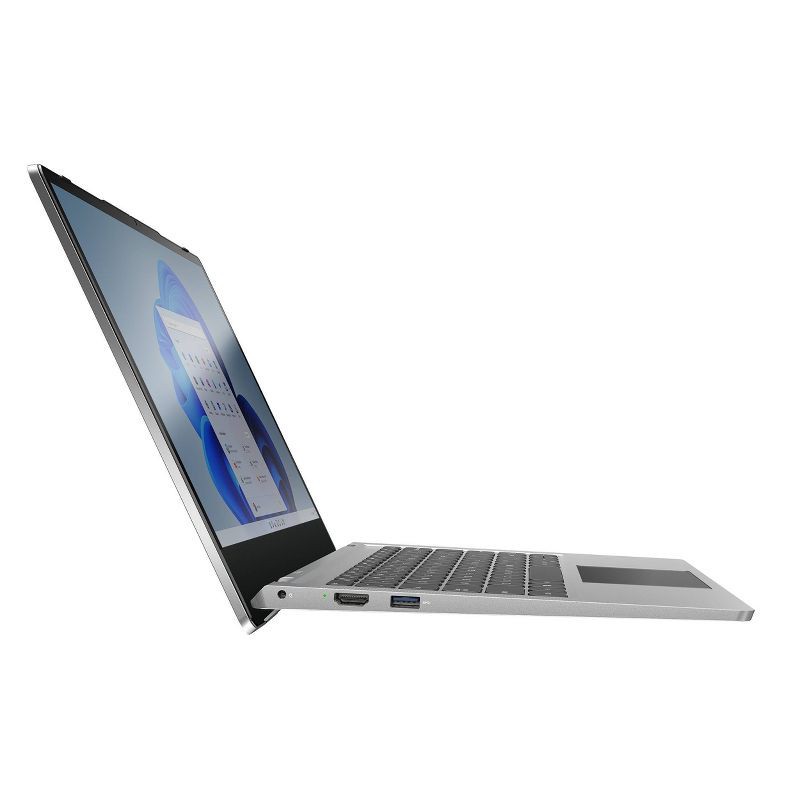 slide 4 of 7, Gateway 14.1" Laptop - Intel Celeron - 4GB RAM - 128GB Storage - Silver (GWNC214H34-SL), 1 ct
