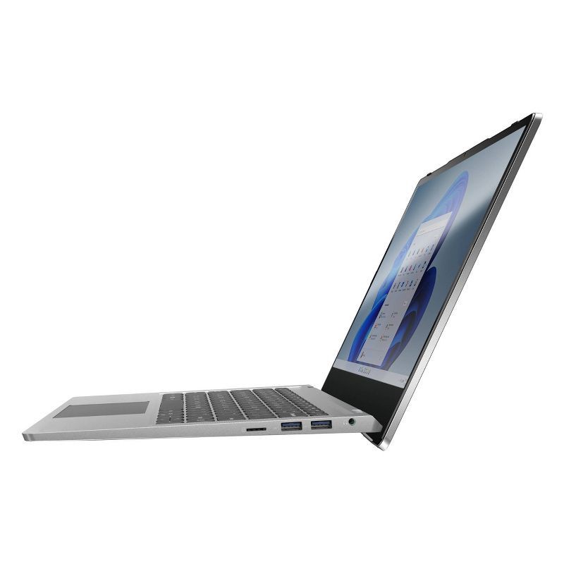 slide 5 of 7, Gateway 14.1" Laptop - Intel Celeron - 4GB RAM - 128GB Storage - Silver (GWNC214H34-SL), 1 ct