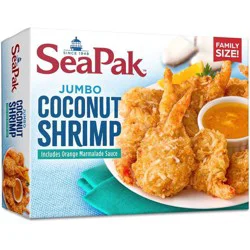 Sea Pak Jumbo Coconut Shrimp - Frozen - 16oz