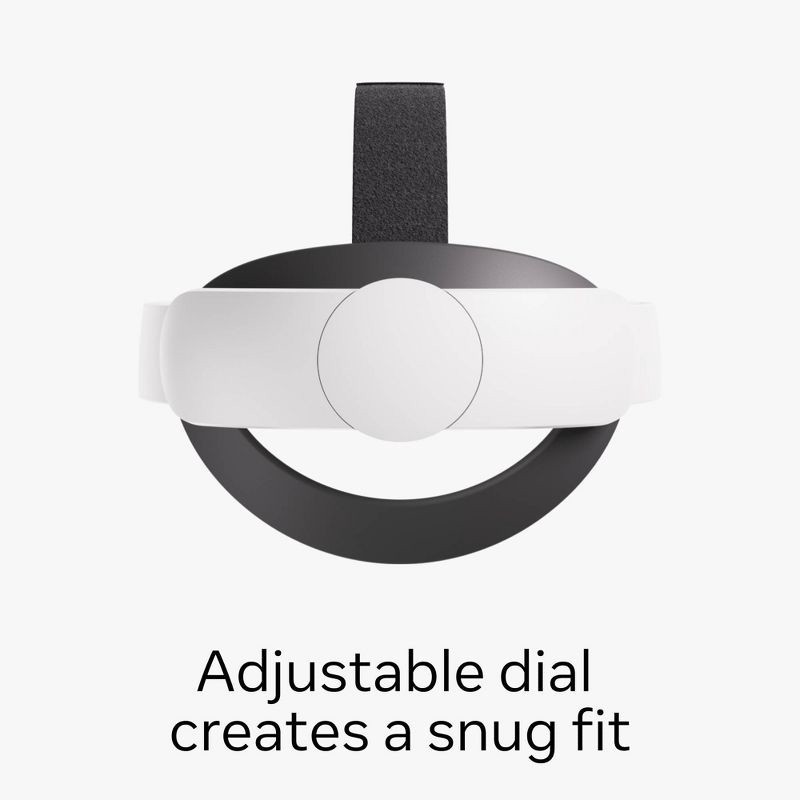 slide 3 of 7, Meta Quest Elite Strap - Works with Meta Quest 3/3S, 1 ct