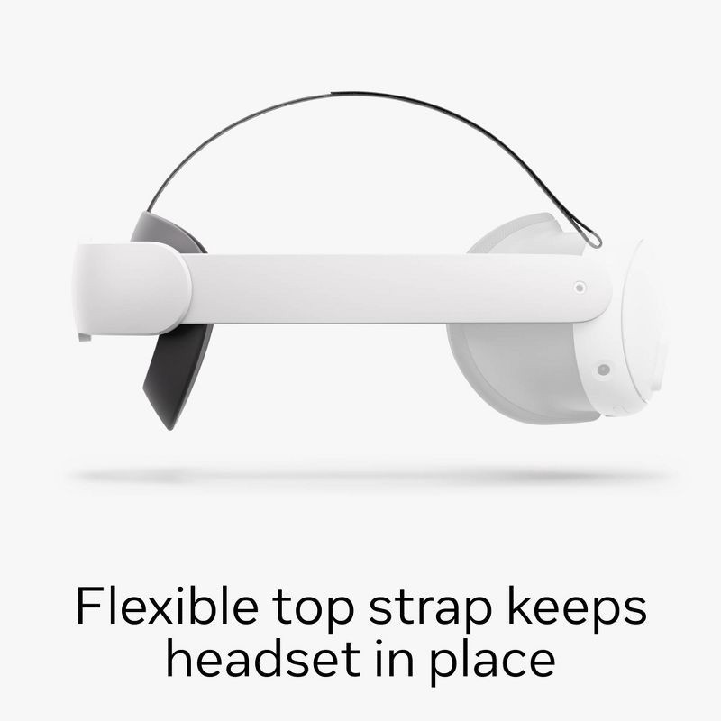 slide 4 of 7, Meta Quest Elite Strap - Works with Meta Quest 3/3S, 1 ct