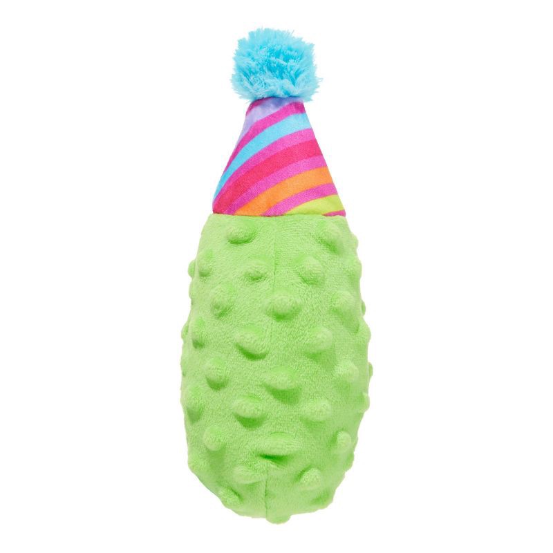 slide 2 of 7, BARK Party Pickle Phil Dog Toy, 1 ct