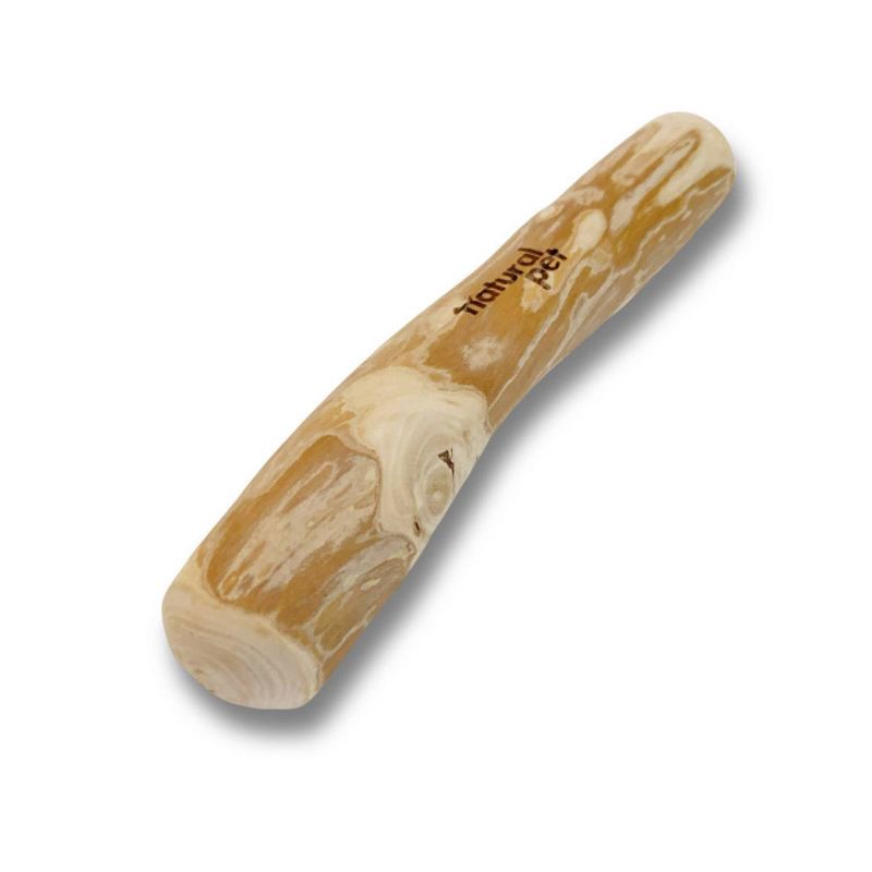 slide 4 of 4, Natural Pet Coffee Wood Dog Chew Stick - S/M, 1 ct