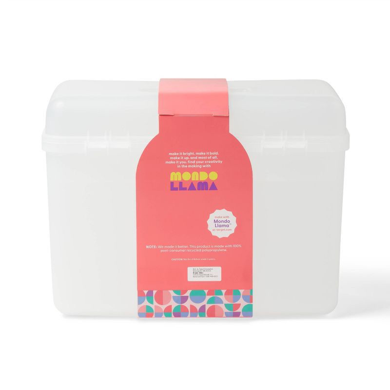 slide 4 of 4, Toolbox Storage Case - Mondo Llama™, 1 ct