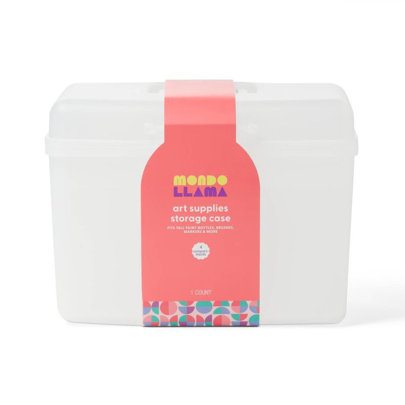 slide 1 of 4, Toolbox Storage Case - Mondo Llama™, 1 ct