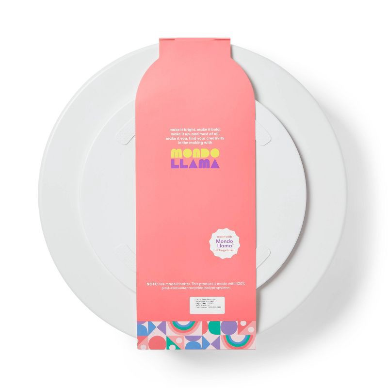 slide 3 of 3, Lazy Susan Storage Case - Mondo Llama™, 1 ct