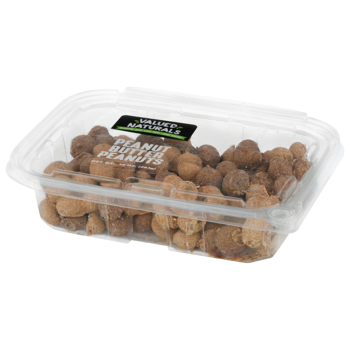 slide 4 of 9, Valued Naturals Peanut Butter Peanuts 10 oz, 10 oz