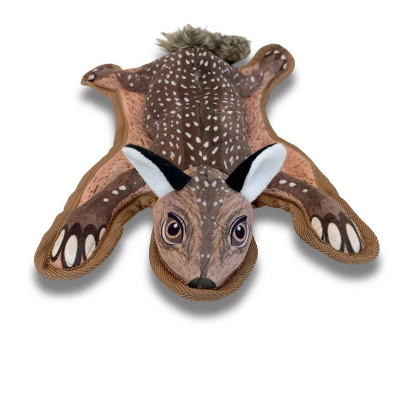 slide 4 of 5, Pawprintz Squirrel Dog Toy, 1 ct