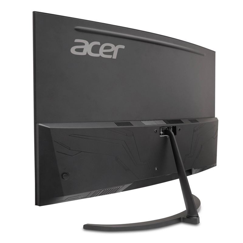 slide 8 of 9, Acer Nitro 31.5" Curved 1080p 180Hz FreeSync Premium Gaming Monitor: VA Panel, 1ms Response, 1 ct