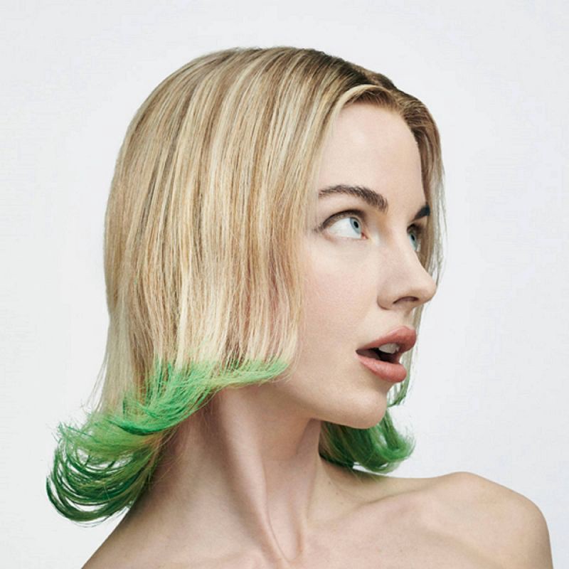 slide 3 of 6, Hally Shade Stix Temporary Wash Out Hair Color - Green - 0.4oz, 0.4 oz