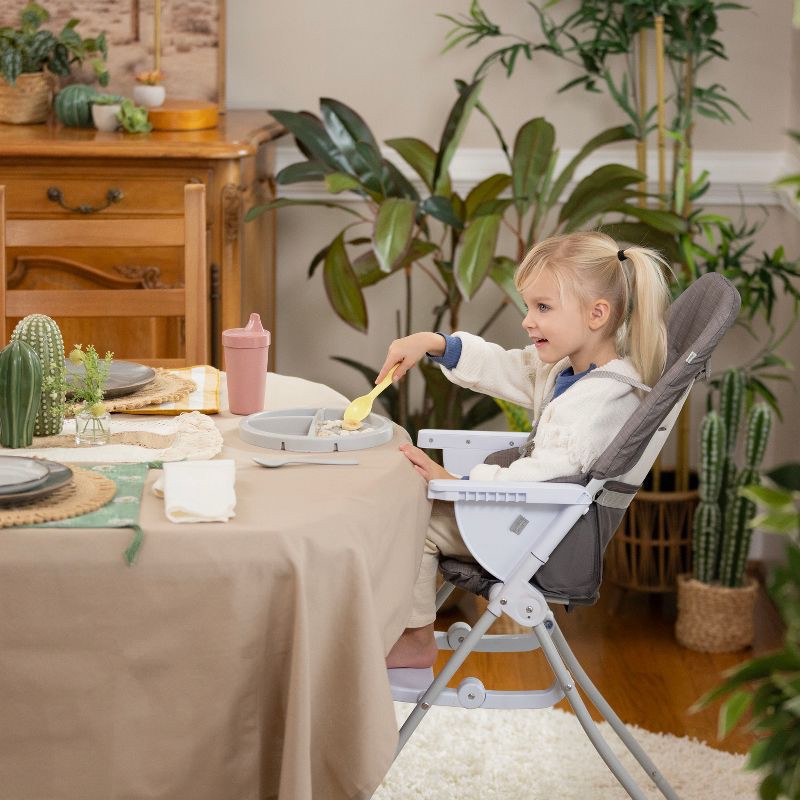 slide 10 of 15, Ingenuity Sun Valley Compact High Chair – Gray, 1 ct