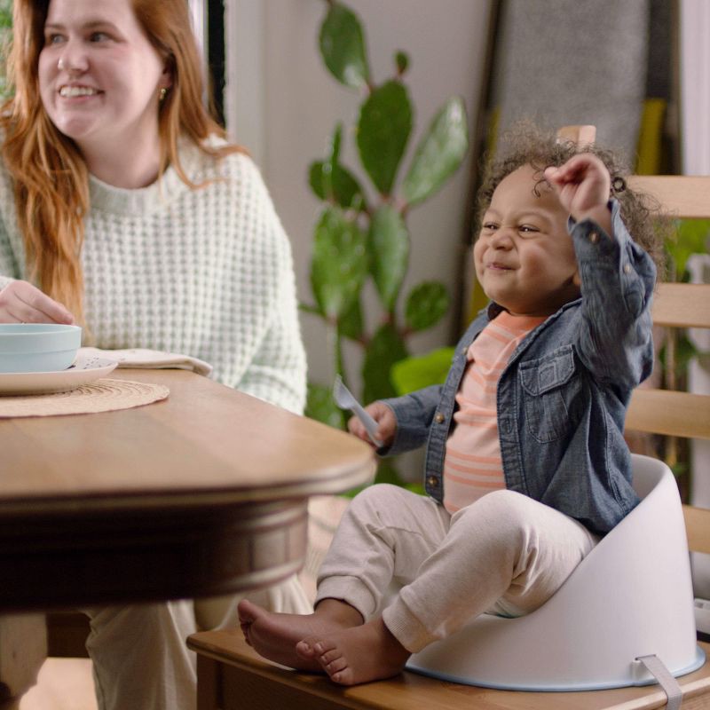 slide 2 of 11, Ingenuity Simplicity Toddler Booster Seat - Gray, 1 ct