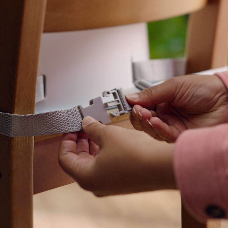 slide 6 of 11, Ingenuity Simplicity Toddler Booster Seat - Gray, 1 ct