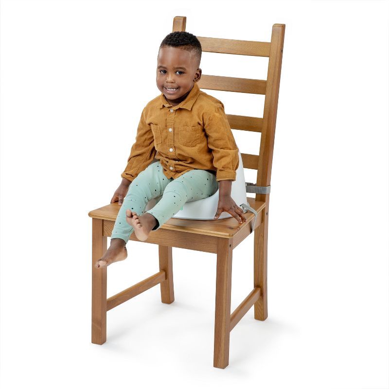 slide 8 of 11, Ingenuity Simplicity Toddler Booster Seat - Gray, 1 ct