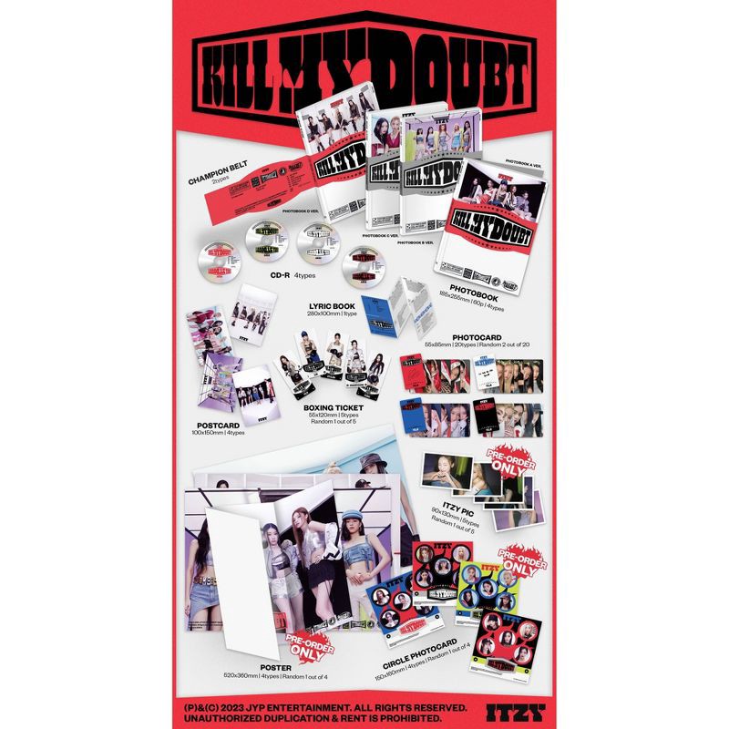 slide 3 of 3, Universal Music Group ITZY - KILL MY DOUBT (Target Exclusive, CD), 1 ct