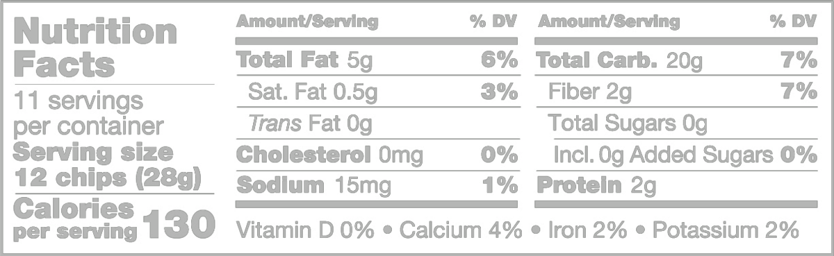 slide 2 of 2, Donkey Brands Salted Tortilla Chips, 11 oz