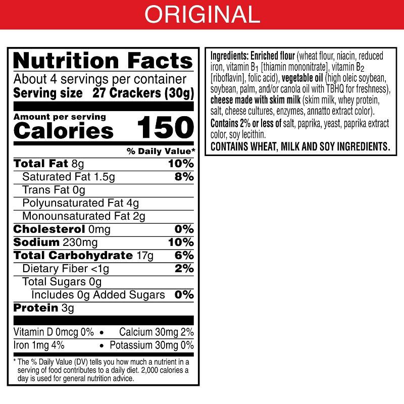 slide 3 of 6, Cheez-It Original Easter - 4.5oz, 4.5 oz