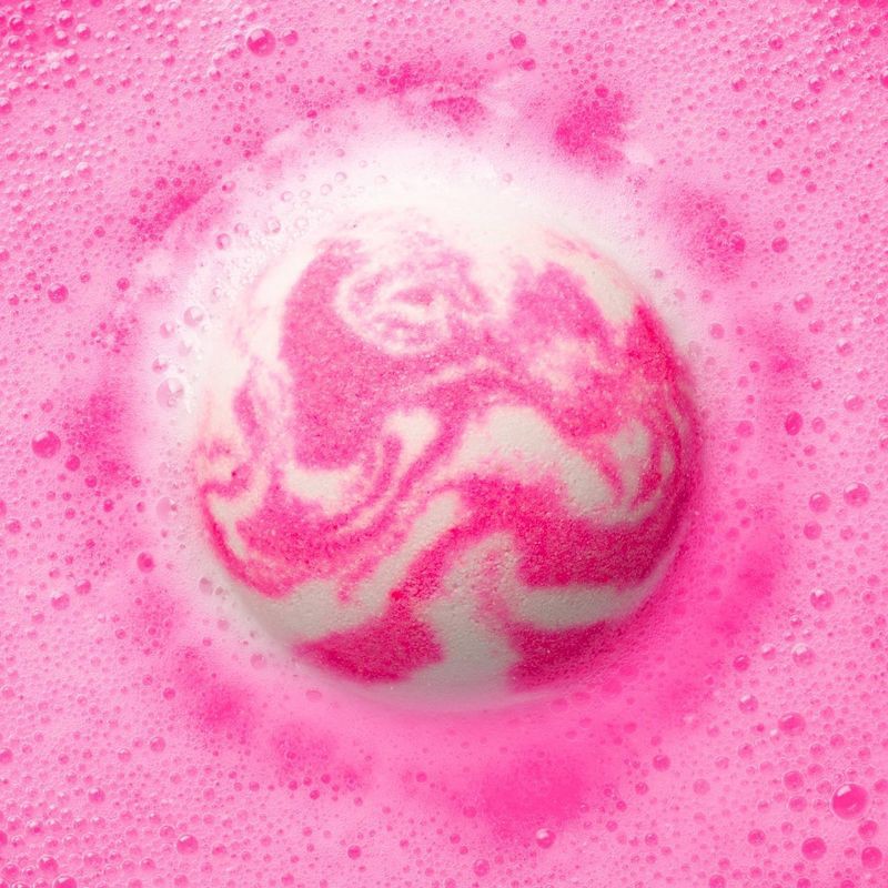 slide 4 of 4, Da Bomb Bath Fizzers Barbie Pink Swirl Bath Bomb - 6.5oz, 6.5 oz