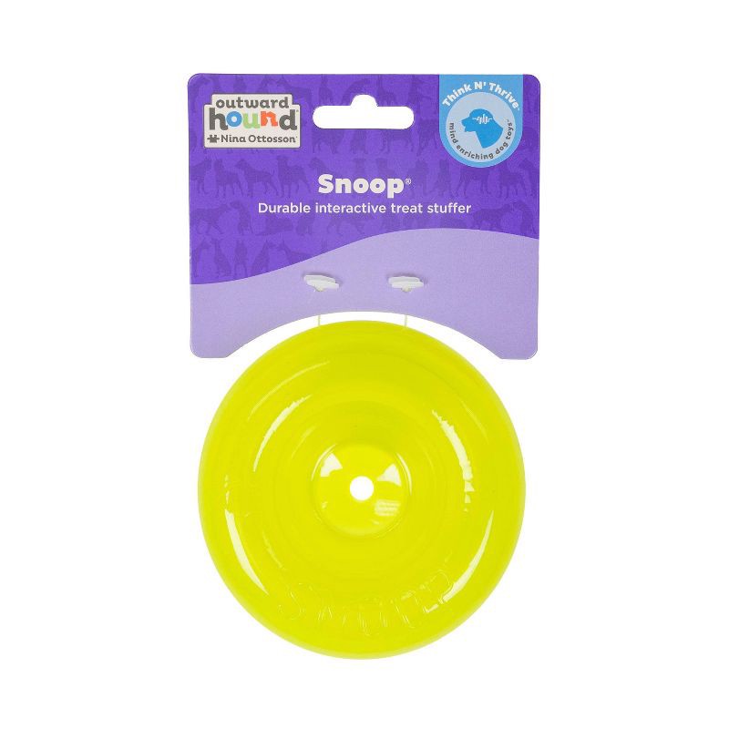 slide 3 of 4, Outward Hound Lil Snoop Treat Stuffer Interactive Dog Toy, 1 ct