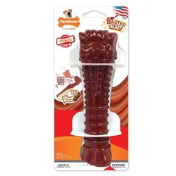 Nylabone Power Chew Basted Dog Bone - Steak & Bacon - L