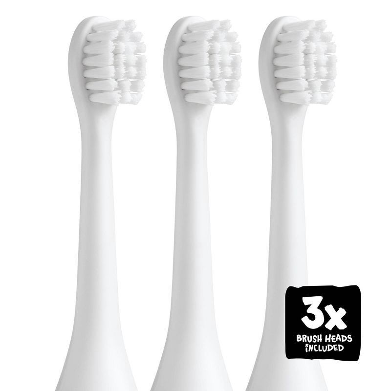 slide 4 of 5, Made by Dentists Kids' Electric Toothbrush Replacement Heads - 3pk, 3 ct