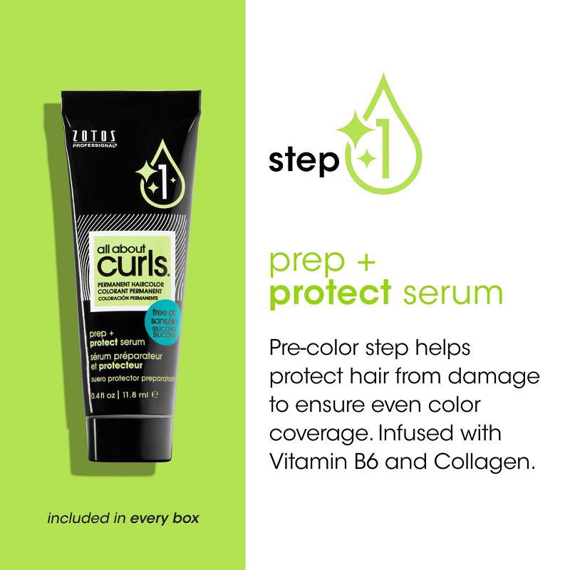 slide 5 of 10, All About Curls Permanent Hair Color - Curls Night Out 1N - 2.4 fl oz, 2.4 fl oz