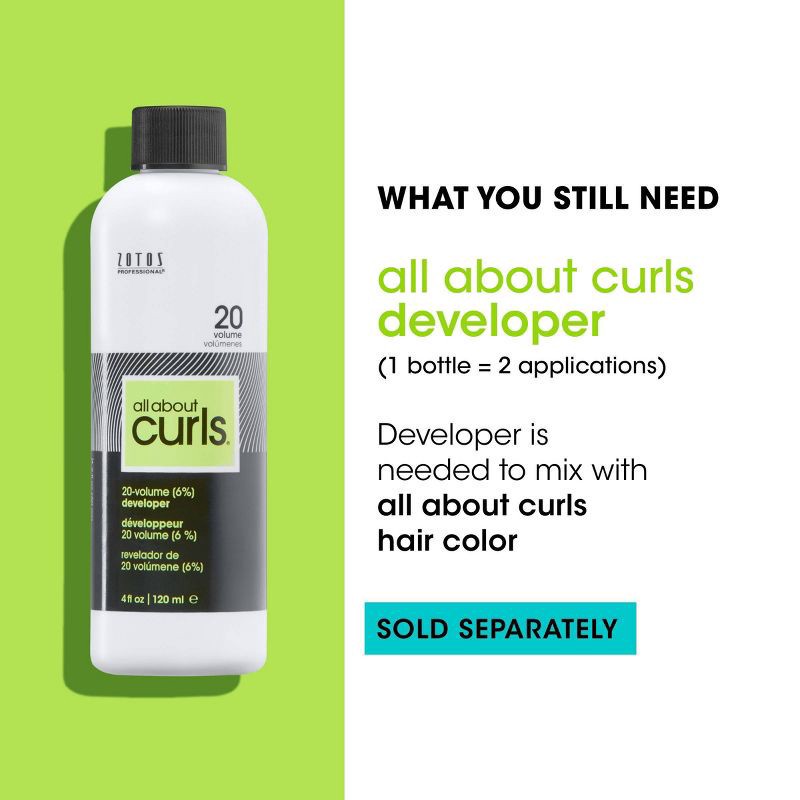 slide 7 of 10, All About Curls Permanent Hair Color - Curls Night Out 1N - 2.4 fl oz, 2.4 fl oz