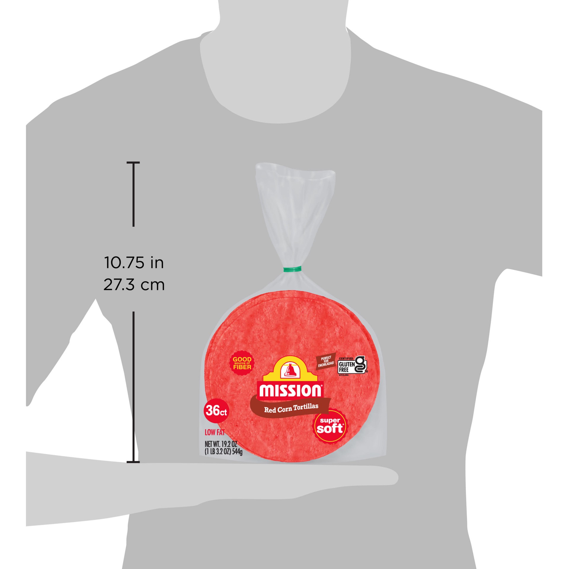 slide 2 of 5, Mission Red Tortillas, 19.2 oz
