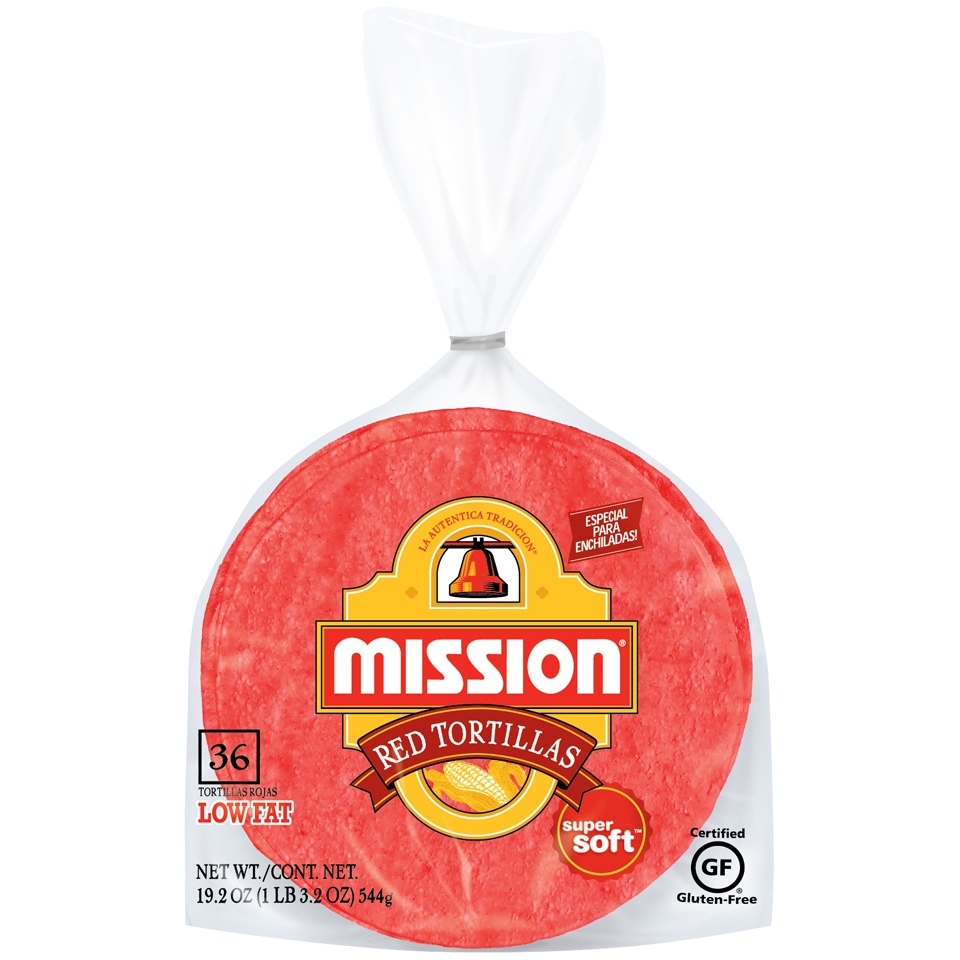 slide 1 of 4, Mission Red Tortillas, 19.2 oz