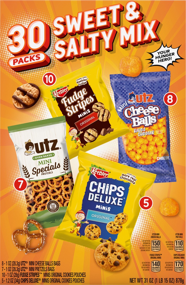 slide 6 of 13, Ferrero Assorted Sweet & Salty Mix 30 Packs, 31 oz